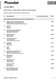 Condair ME spare parts list cover