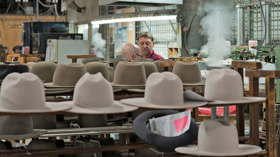 Humidifiers at Akubra Hats for textile processing Humidifiers at Akubra Hats for textile processing