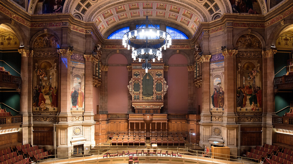 McEwans Hall organ humidification